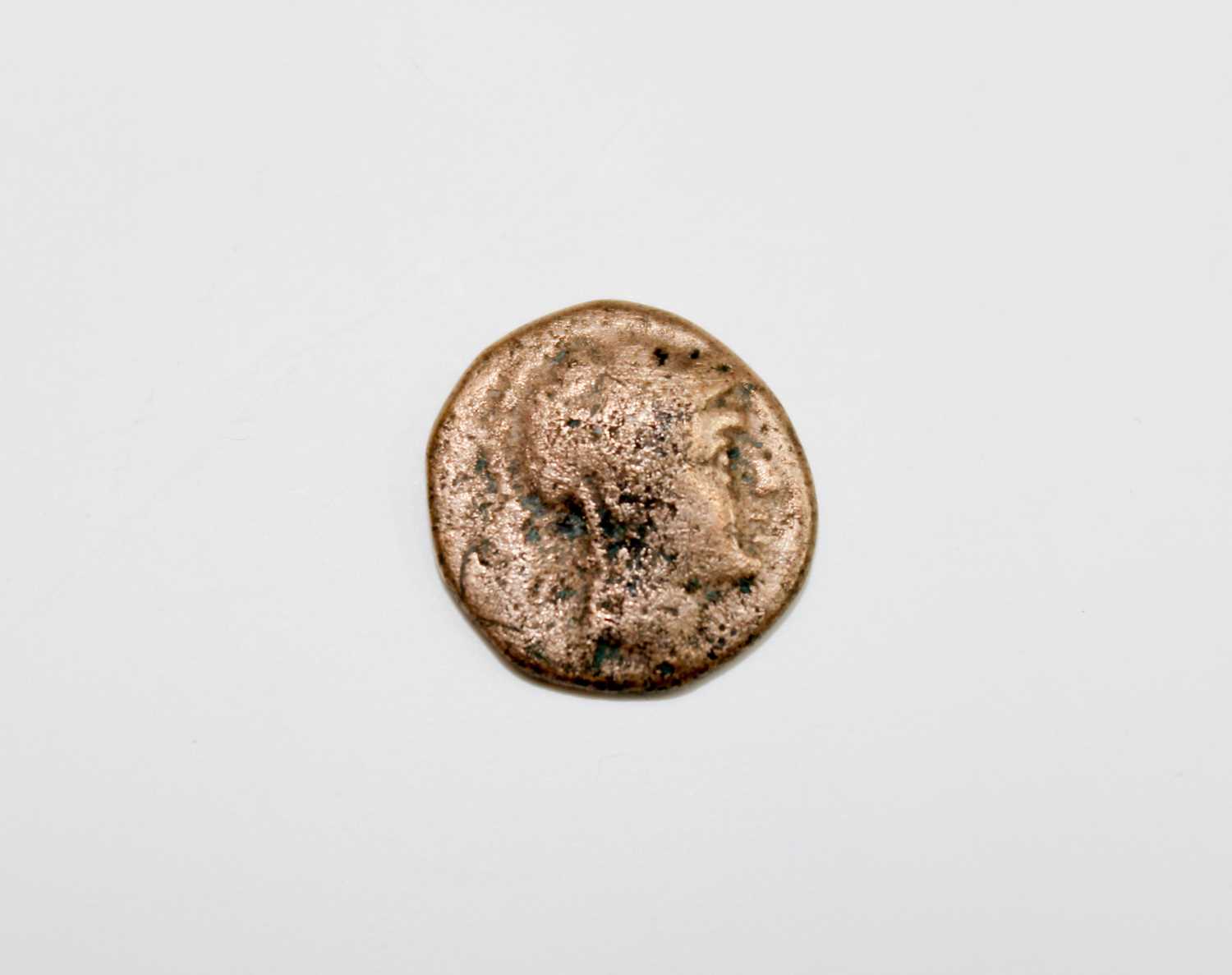 ROMAN & LATER COINS (x 3). Lot comprises: A Roman ? gold coin (weight 2.5 gms); a small slver - Image 5 of 7