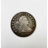 U.S.A. A first issue draped bust Half Dollar 1807 - last year of issue in Fine Condition.