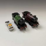 Hornby Clockwork 101 460 O Gauge Tank Locomotive LNER (lacks key) & Hornby 101 2270 O Gauge