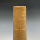 T.E LAWRENCE. 'The Revolt in the Desert.' First Edition, plates etc complete, original cloth, uncut,