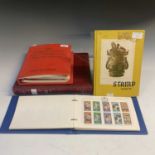 Royalty stamps: A collection of Royalty stamps contained in 4 binders. Includes 1977 Silver jubilee,