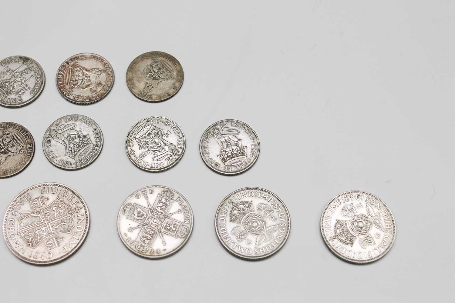 Pre 1947 silver coinage 246 grms. - Image 5 of 6