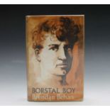 BRENDAN BEHAN. 'Borstal Boy'. First edition, original cloth, unclipped dj, 1958, vg.
