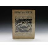 AGNES MILLER PARKER ILLUSTRATIONS. 'Down The River' by H. E. Bates. 85 wood engravings complete,