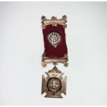 RAOB Medals - 9ct gold Order of Merit issued by The Coronation Lodge 7426 to Bro.Thomas Ford C.P.