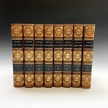 DR. JOHN CAMPBELL. 'The Naval History of Great Britain'. 8 Vols complete. Portraits, maps, plans etc