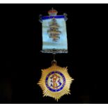 RAOB Medals - 9ct gold Roll of Honor Medal presented by the Crosby Lodge No.4673 to Bro Staveley