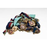 RAOB Medals - 13 Roll of Honor and Primo gilt brass medals.