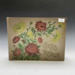 Postcards: A large postcard album containing a selection of early to middle period postcards.