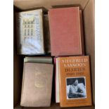 SIEGFRIED SASSOON. 'Diaries'; Plus other diaries and biographies. BOX,