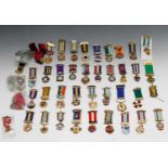 RAOB Medals - In excess of 35 gilt brass medals of various geographical lodges - an interesting