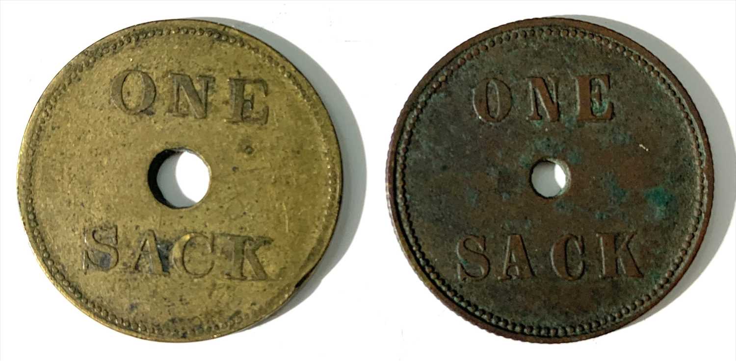 Cornish Sack Tokens (2): - Image 2 of 2