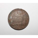 Nelson 1798 Victory of the Nile bronze medallion.