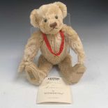 Teddy Bear - Merry thought 2000. Millennium growler bear, no. 1975 of 2000 with certificate.