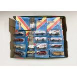 Matchbox cars: 28 different 1980's Matchbox bubble packs in good condition.