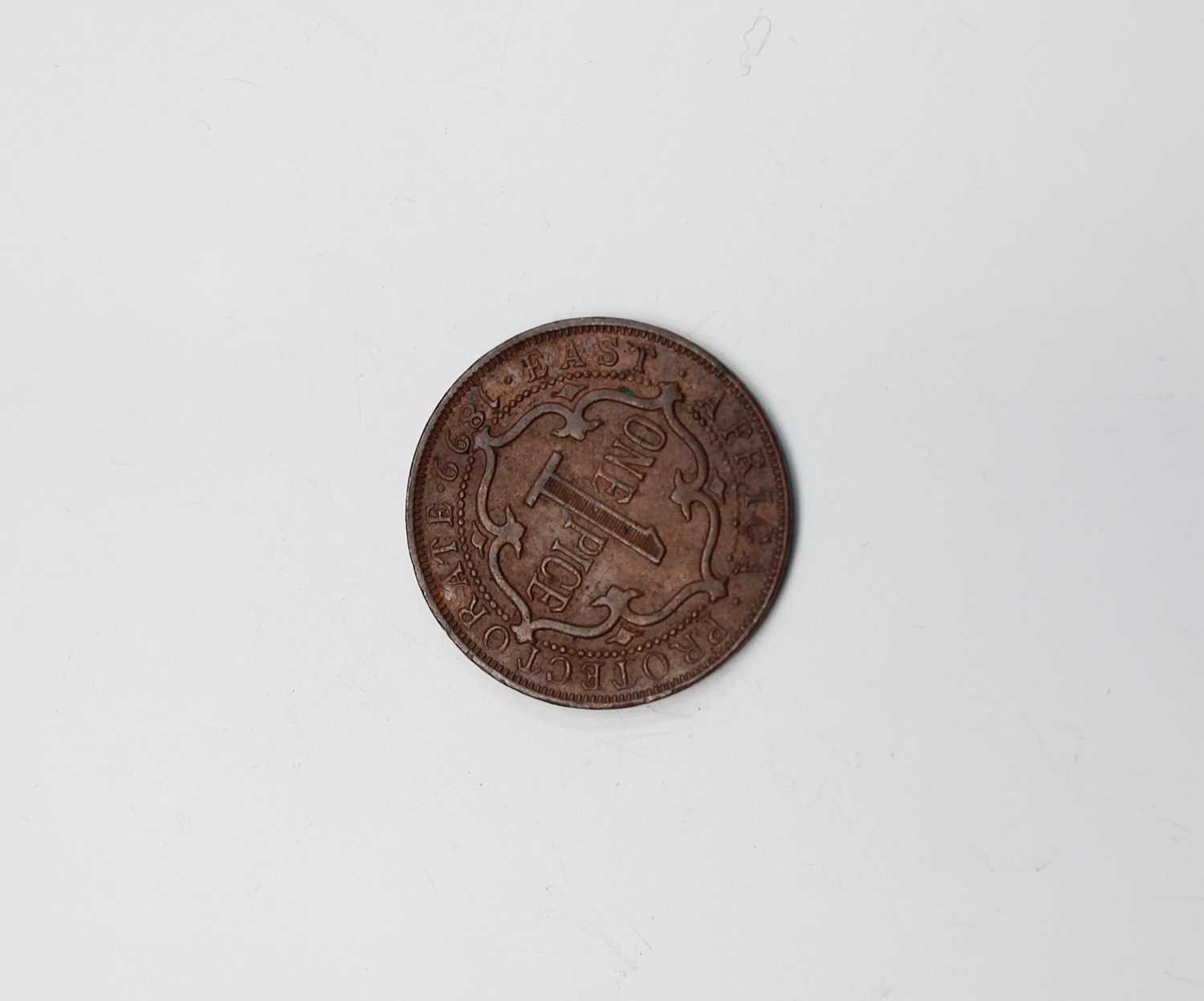 BRITISH EMPIRE: An East Africa Protectorate 1 pice 1899 (NEF), India 1 rupee 1914, ESSEQUEBO & - Image 6 of 17