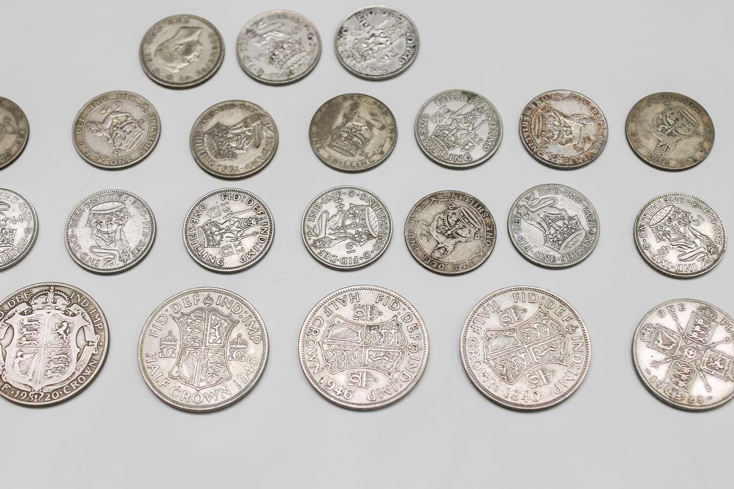 Pre 1947 silver coinage 246 grms. - Image 4 of 6