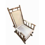 An American rocking chair.