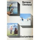 Berner Oberland, Switzerland Poster by Mühlemann Werner / Bocchetti Ernst c.1958 102 x 64 cm