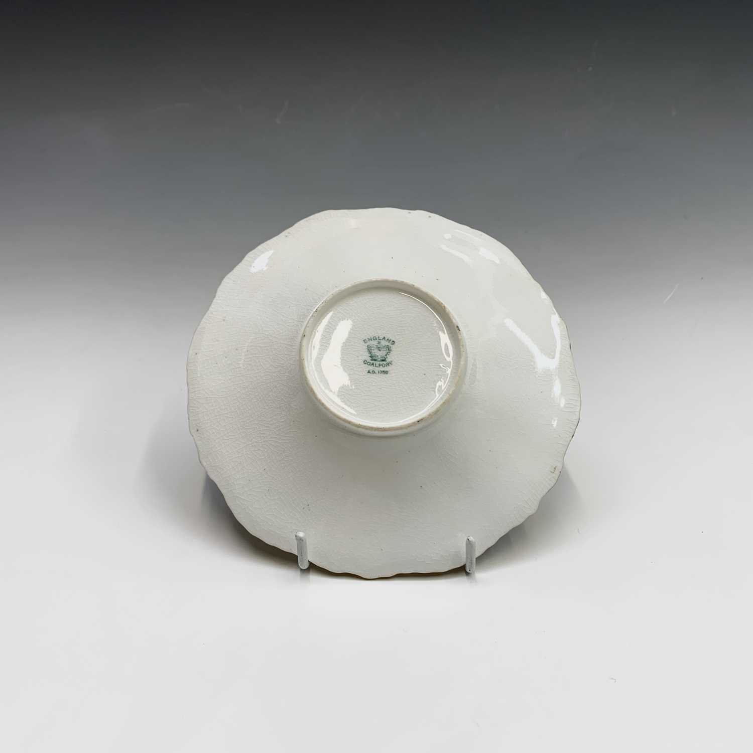 A miniature Dresden style cup and saucer of quatrefoil outline, together with a quantity of other - Image 11 of 20