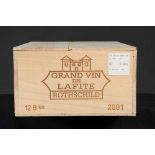 Chateau Lafite Rothschild (12) 2001 Twelve bottles: Original wooden case