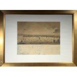 'The Cemetary on Cathcarts Hill, Crimea'Lithograph33 x 44cm (sight size)Condition report: Framed