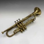 A B&M champion brass trumpet, length 50.5cm.