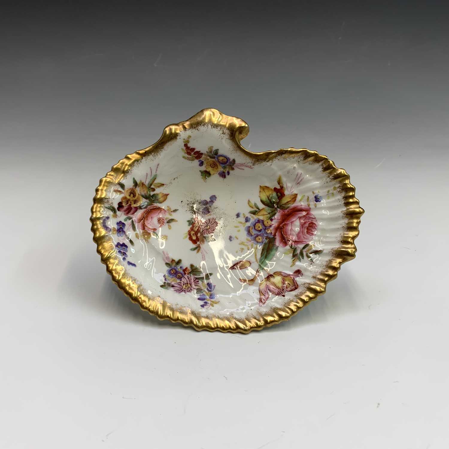 A miniature Dresden style cup and saucer of quatrefoil outline, together with a quantity of other - Image 8 of 20