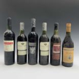 Red wine, 6 bottles, including Chateau D'opoul 2000 X2, Merlot, etc (6).