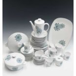 An extensive 1970s Noritake RC Progression China 'Day Dream' pattern dinner and coffee service - six