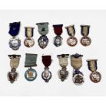 Collection of Masonic jewels
