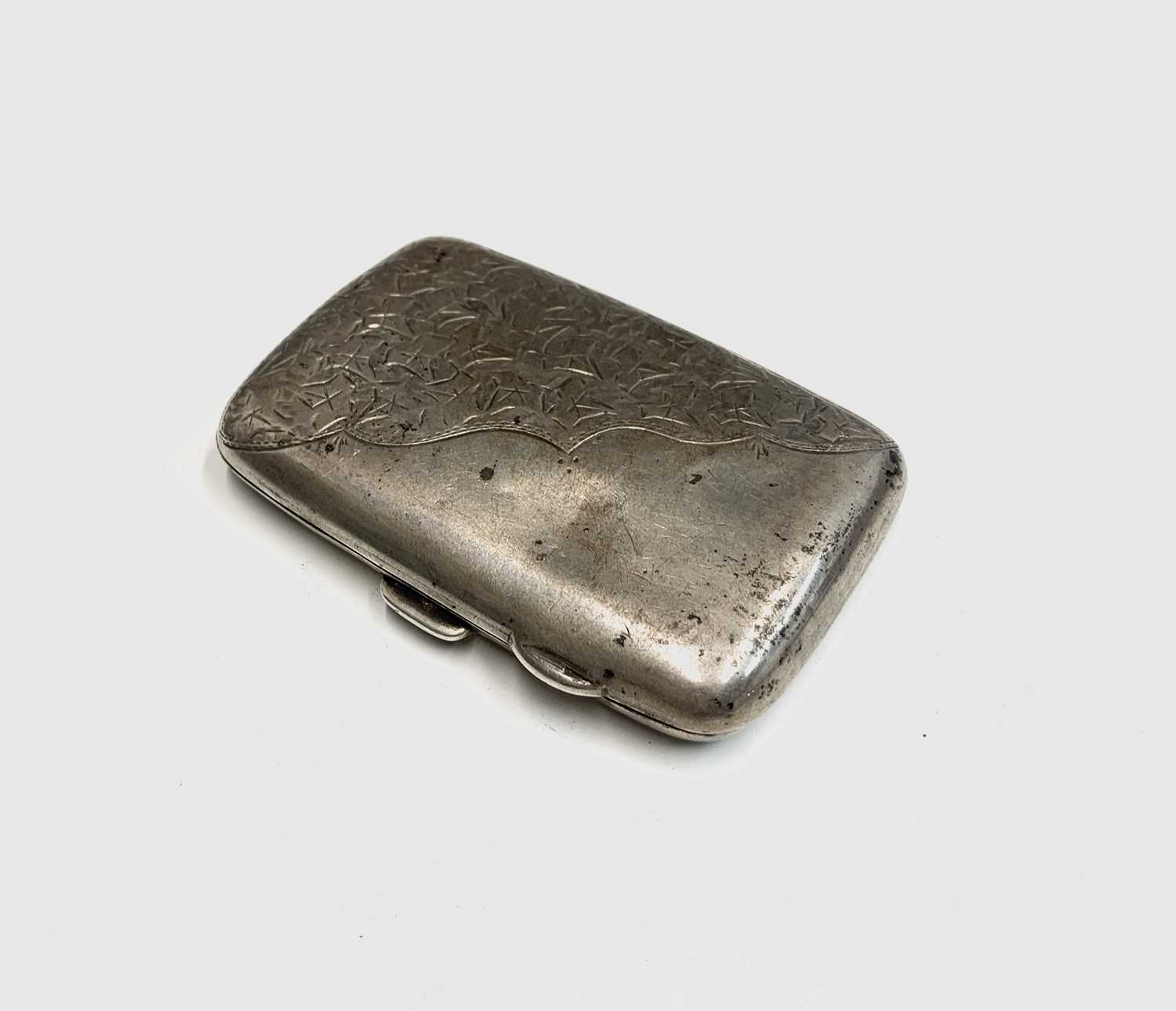 A silver small cigarette case and two silver compacts 6.8oz - Image 7 of 7