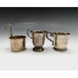A Victorian plain bell shape christening mug by Edward, Edward junior, John & William Barnard London