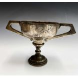 A silver trophy cup. 8.3oz