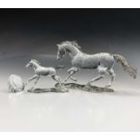 A Swarovski Crystal Society ornament, 'Horse Esperanza' (Annual Edition 2014), height 12.5cm, length