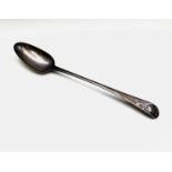 A mid 18th-century silver stuffing spoon possibly William Turner London 2.5oz