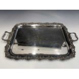 A good large twin handled tray