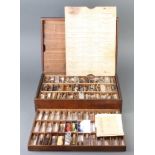 Evans Lescher and Evans London, Cabinet of Materia Medica for the major examination containing 3