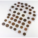 A quantity of George VI and Elizabeth II half pennies and pennies