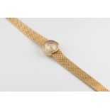 Rolex, a lady's 18ct yellow gold Rolex wristwatch on a ditto bracelet, case numbered 1772079,
