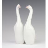 A Lladro group of 2 geese no.8039 20cm