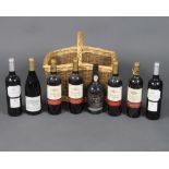 Four bottles of 2007 Marques de Carano Grand Seleccion Rioja, a bottle of 2007 Castillo San