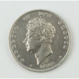 A George IV shilling 1826