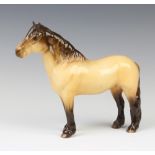 A Beswick figure of a highland pony no.1644, dunn gloss, 18.4 cm