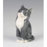 A Royal Copenhagen figure of a cat 1803, 13cm