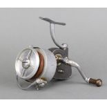 A Hardy Brothers ""Exalta"" spinning fishing reel (left hand wind)