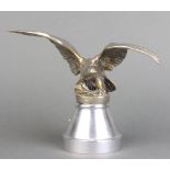 Louis Lejeune Ltd, a car mascot in the form of an eagle with outstretched wings, the base marked