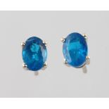A pair of apatite studs