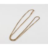 A 9ct yellow gold chain 4.5 grams, 16cm