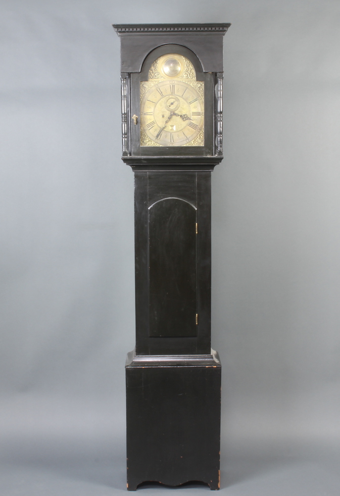 William Risbridger of Dorking, an 8 day striking longcase clock with 30cm arched dial marked William - Image 2 of 5